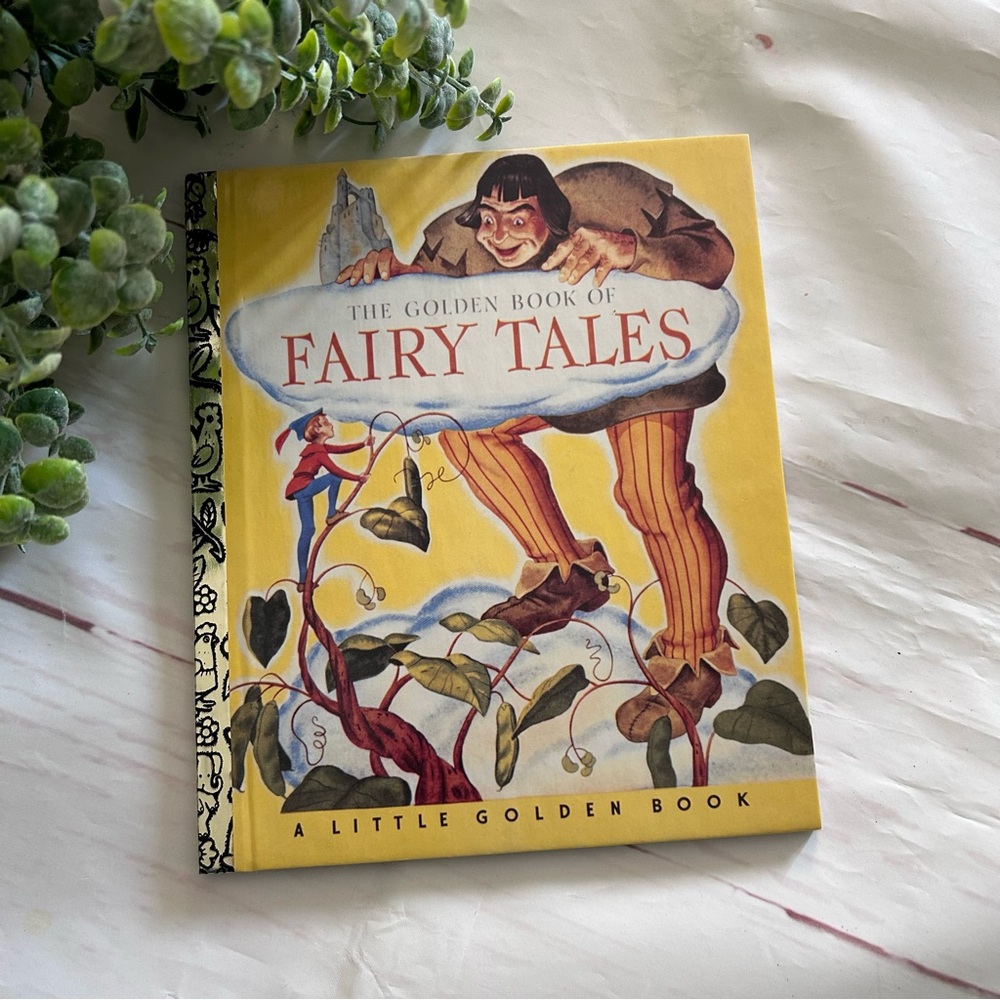 📕 The Little Golden Book Library • “The Golden Book of Fairy Tales”